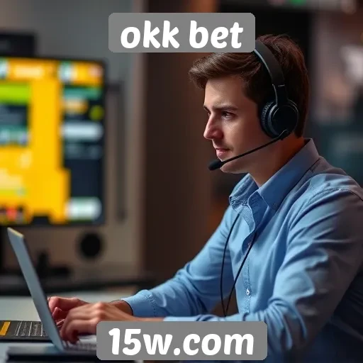 Como funciona o suporte ao cliente da okk bet