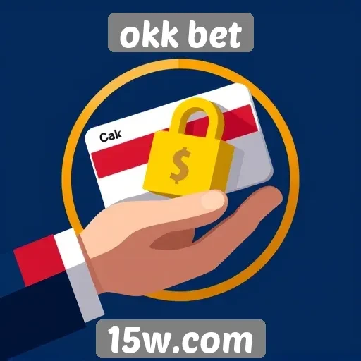 Métodos de pagamento aceitos no Okk Bet